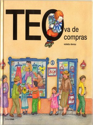 cover image of Teo va de compras